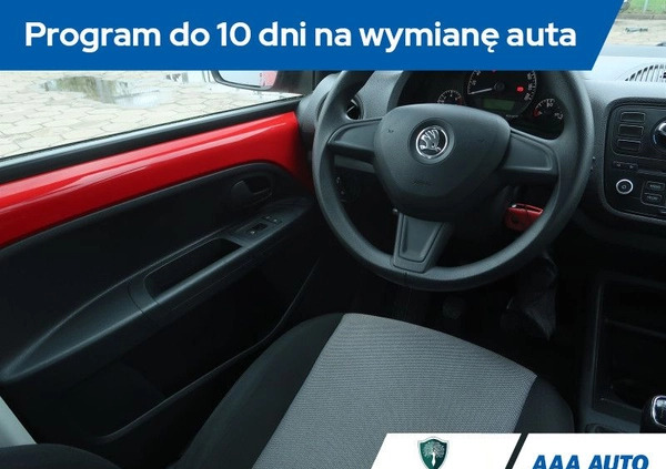 Skoda Citigo cena 24500 przebieg: 70057, rok produkcji 2013 z Miastko małe 92